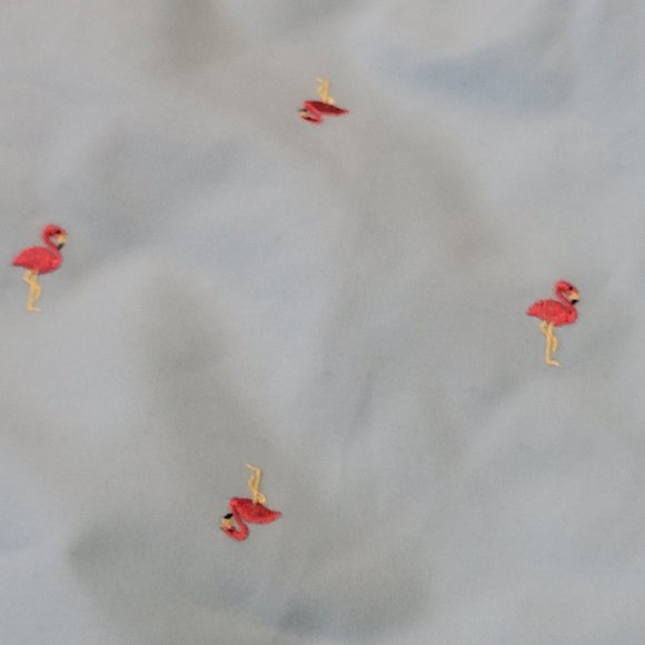 Mens Embroidered Flamingo swim trunks 2XL Fast Dry - Picture 3 of 6